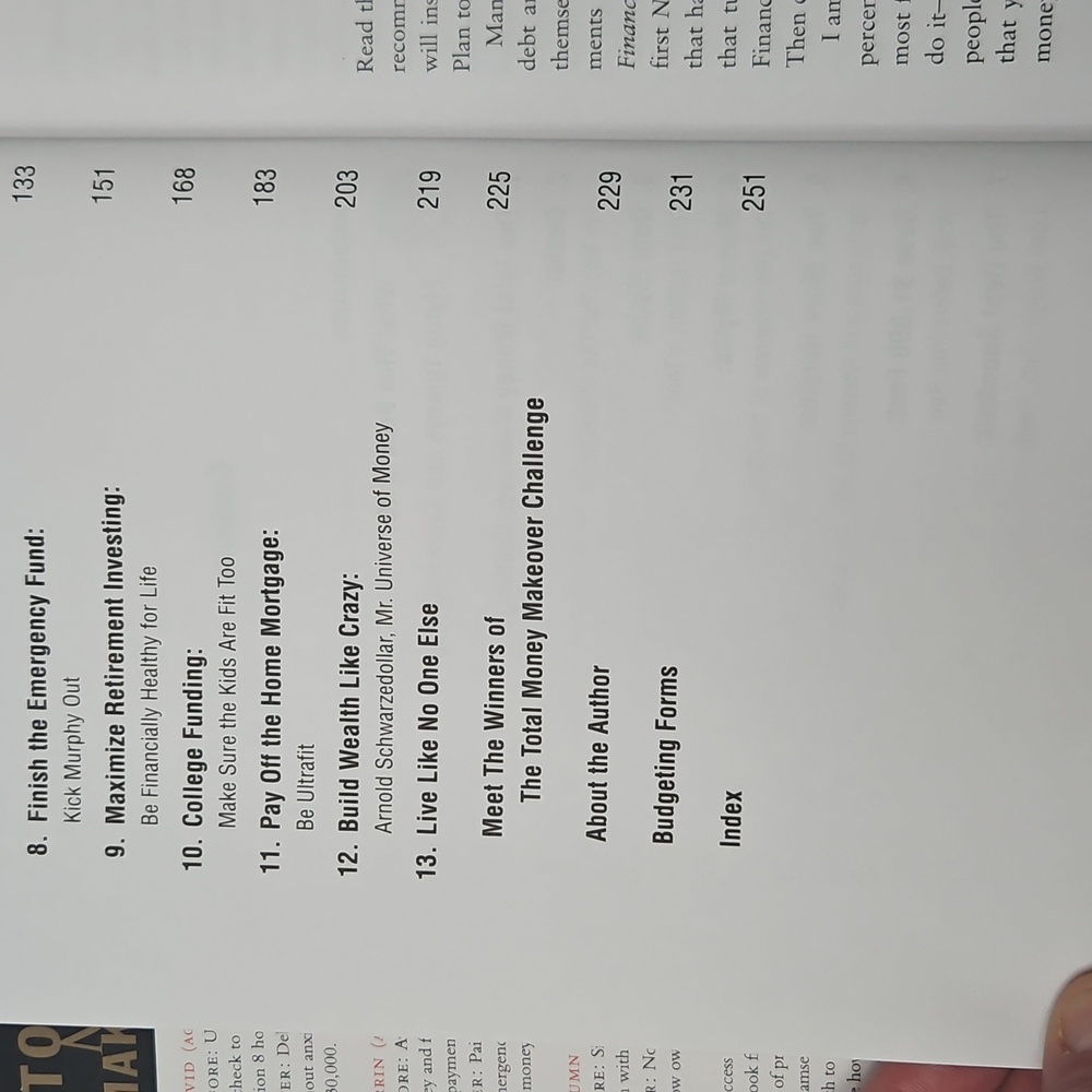 Dave Ramsey's The Total Money Makeover - Black Cover Edition - Picture 9 of 12